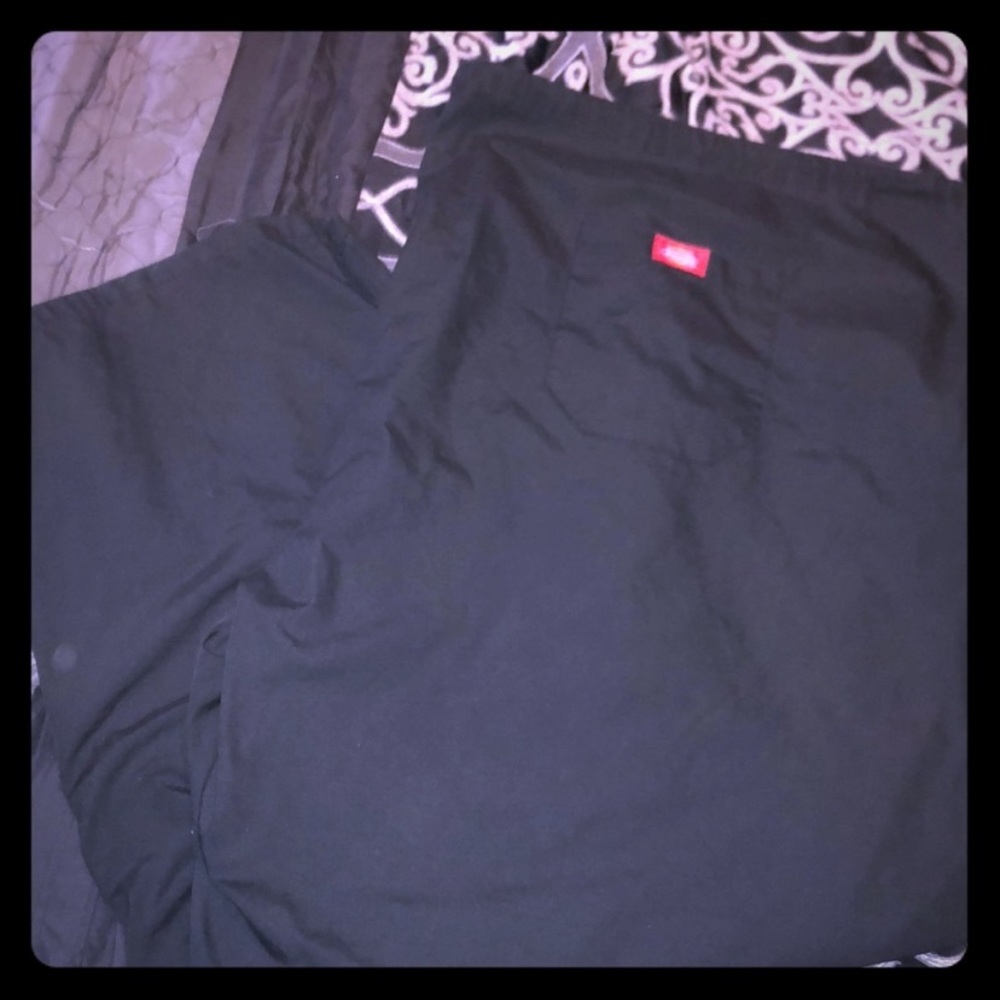 Dickies black 5xl Scrub Pants